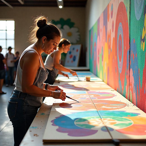 Künstlerisches Jahr nach dem Abi – einfach mal gestalten dürfen